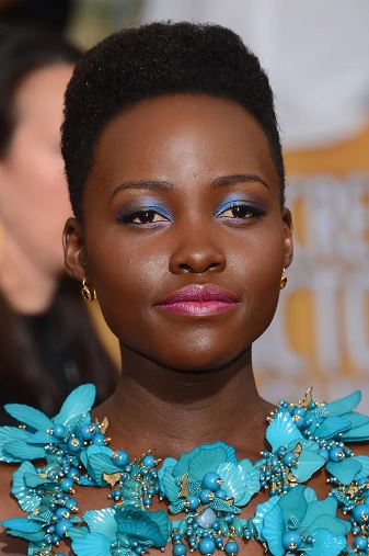 Makeup for black dress dark skin